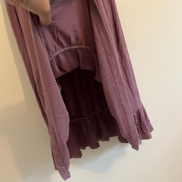 Lil Better Women Mauve Sleeveless Sundress Pleated Flowy Casual Preppy 2XL Chic - Picture 5 of 16
